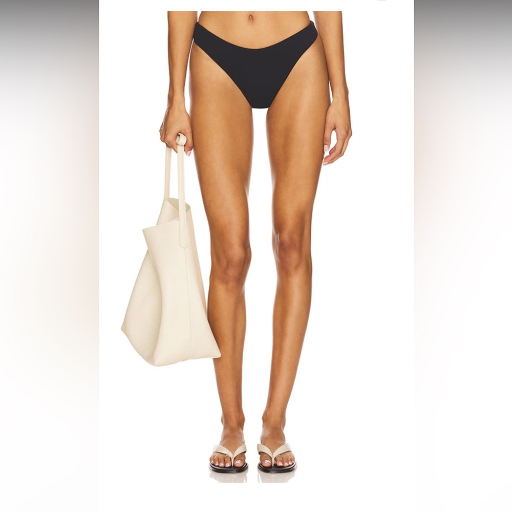 L’Academie Noelle Swim Bottom Black Sz XS
